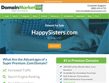Tablet Screenshot of happysisters.com